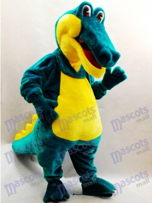 Green Crocodile Mascot Costume