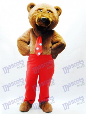 Dandy Bear Mascot Costume Animal 