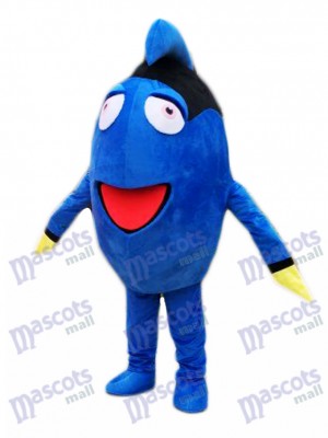 Finding Dory Regal Blue Tang Mascot Costume Cartoon Character