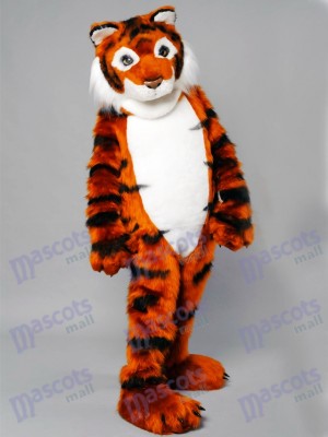 Friendly Tiger Mascot Adult Costume