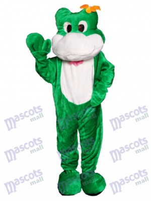 Friendly Frog Mascot Costume Animal