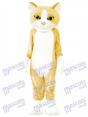 Happy Cat Mascot Adult Costume Animal Cartoon