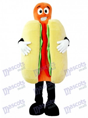 Hot Dog Mascot Costume