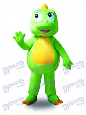 Green Dragon Mascot Costume Animal