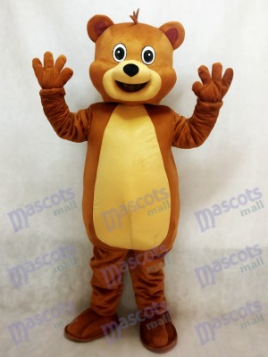 Fit Brown Bear Mascot Costume Animal 