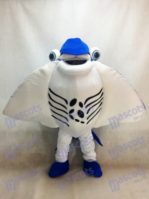 Manta Ray Devil Rays Mascot Costume Ocean Aquarium