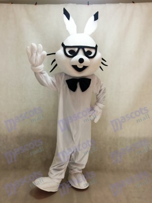 White Easter Bunny Bugs Rabbit Mascot Costumes  