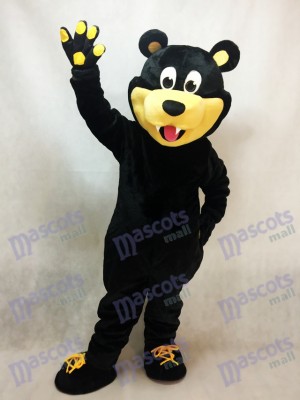 Brown Estevan Bruins Bear Custom Ice Hockey Mascot Costume