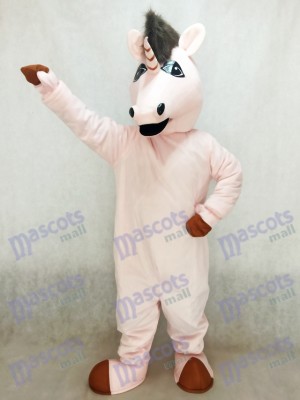 New Pink Eunice Unicorn Mascot Costume