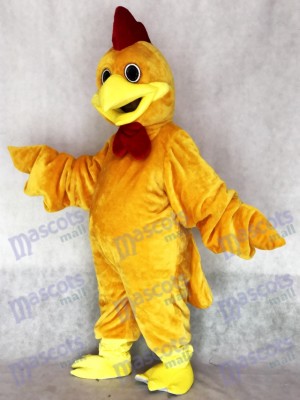 Cute Realistic Rusty Rooster Mascot Costume Animal 