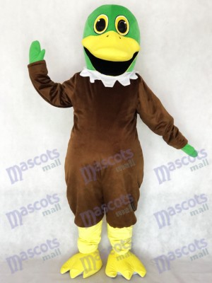 New Cute Mallard Duck Mascot Costume Animal 