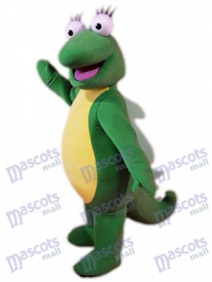 Lguana Lizard Mascot Costume Cartoon