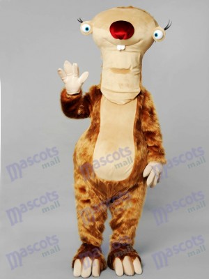 Sloth Mascot Costume Animal