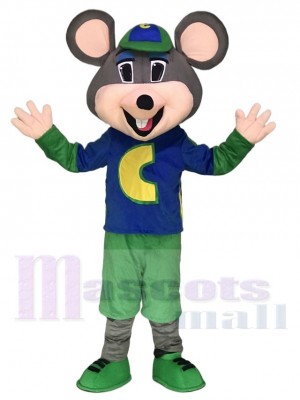 Chuck E. Cheese Mascot Costume Mouse Mascot Costume