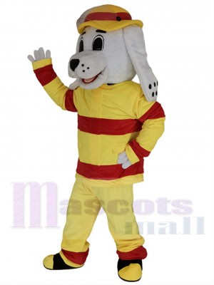 Cute Sparky the Fire Dog Mascot Costume Animal