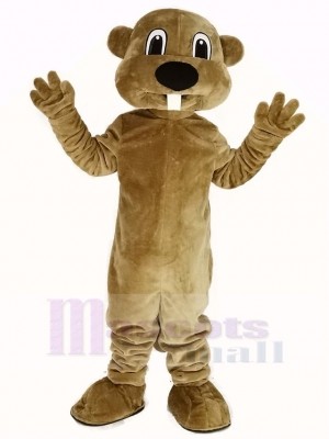 Alex the Beaver Mascot Costume Animal