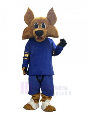 Coyote mascot costume