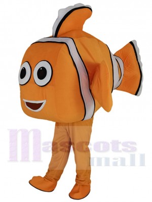 Naughty Clownfish Mascot Costume Cartoon