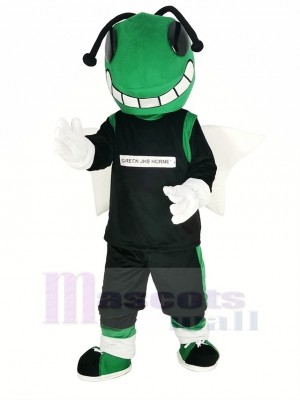 Green Hornets Mascot Costume Insect Animal