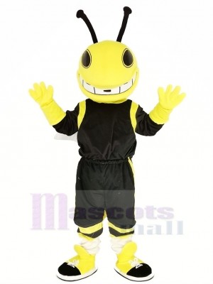 Yellow Hornets Mascot Costume Insect Animal