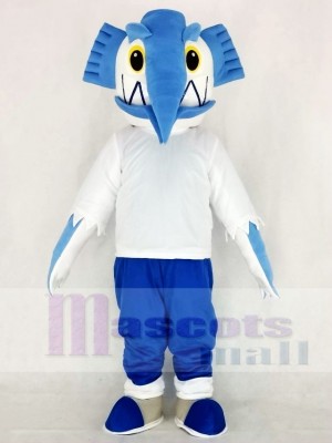 Realistic Swordfish Mascot Costume Cartoon