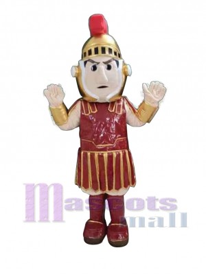 Spartan Trojan mascot costume