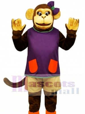 Wackie Jackie with Shorts & Shirt Mascot Costume Animal