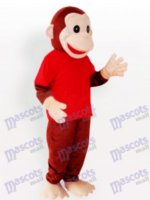 Happy Monkey Animal Funny Mascot Costume