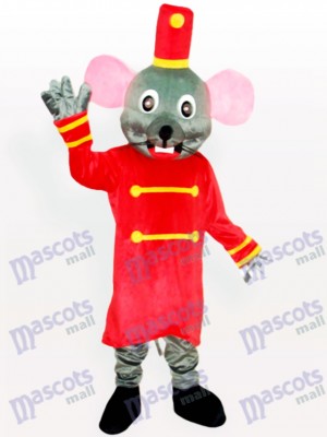 Grey Mouse the Doorkeeper Animal Mascot Costume