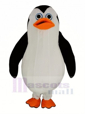 Smiling Sailor Penguin Mascot Costume Animal