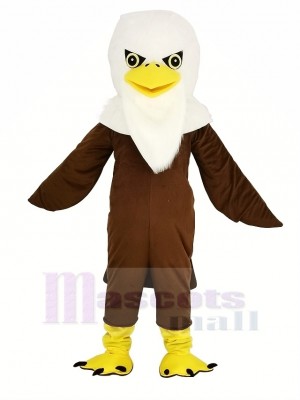 Brown Long Wool Eagle Mascot Costume Animal	