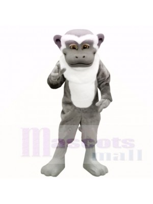 Grey White Monkey Mascot Costumes Adult