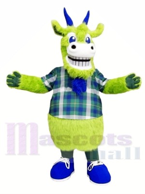 Green Goat Mascot Costumes 