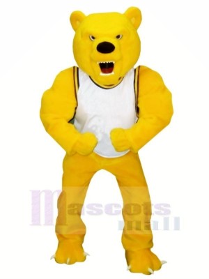 Power Fierce Bear Mascot Costumes Cartoon	