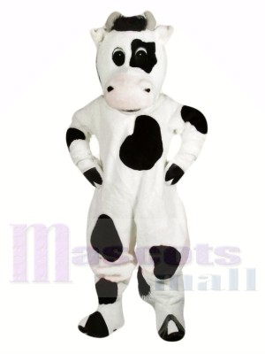 Funny Black and White Cow Mascot Costumes Animal