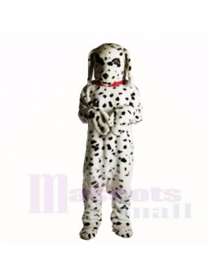 Spotted Dog with Red Necklet Mascot Costumes Adult