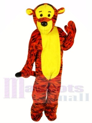 Bouncy Tiger Mascot Costumes 