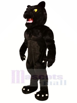 Power Black Panther Mascot Costume Cartoon	