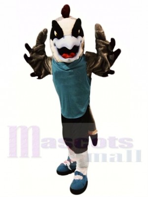 Sport Falcon Mascot Costume 