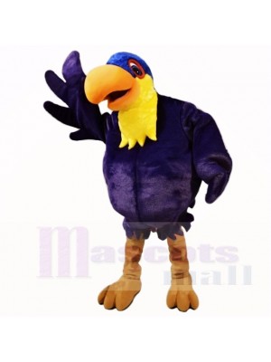 Blue Toucan Bird Mascot Costumes Cartoon