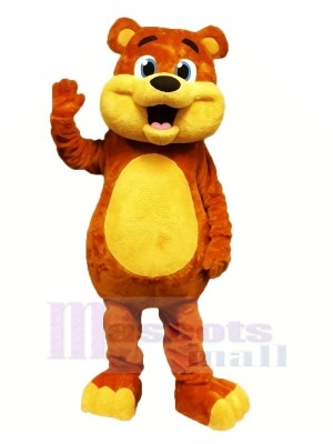 Quality Brown Bear Mascot Costumes Cartoon