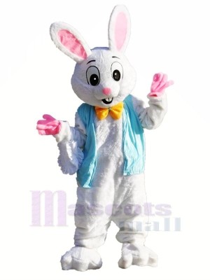 Plush Easter Bunny Mascot Costumes Animal