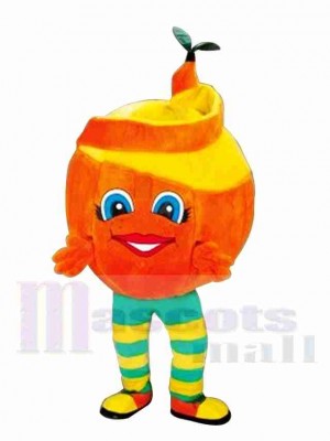 Orange Fruit Mascot Costume