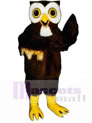 Cute Night Owl Mascot Costume