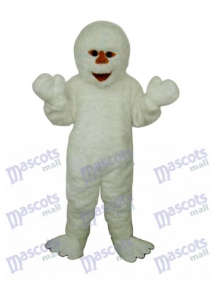 Himalaya Snowman Mascot Adult Costume Cartoon People  