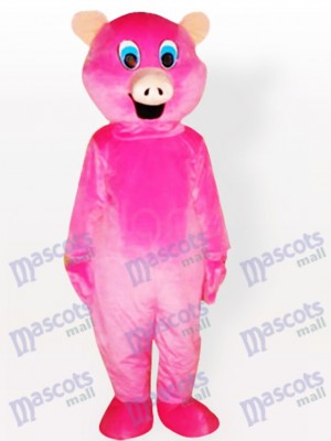 Pink Pig Adult Animal Mascot Costume