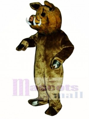 Wild Boar Pig Hog Mascot Costume