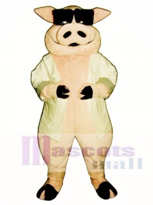 Heavy Hog Pig Piglet Mascot Costume Animal 