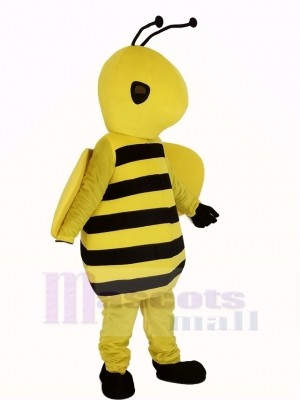 Cute Yellow Bee Mascot Costume