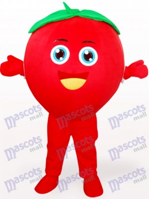 Smiling Tomato Fruit Adult Mascot Costume